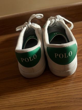 Zapatillas Polo Ralph Lauren Blancas y Verdes