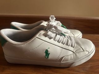 Zapatillas Polo Ralph Lauren Blancas y Verdes