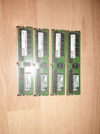 4x 32GB DDR4 RAM Módulos HPE