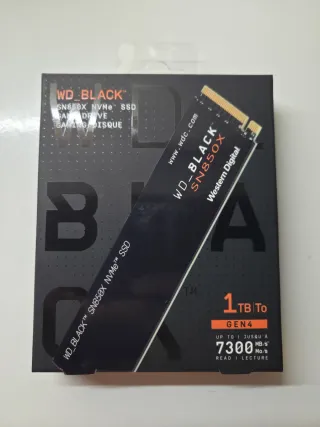 SSD WD BLACK SN850X 1TB NVMe Gen4