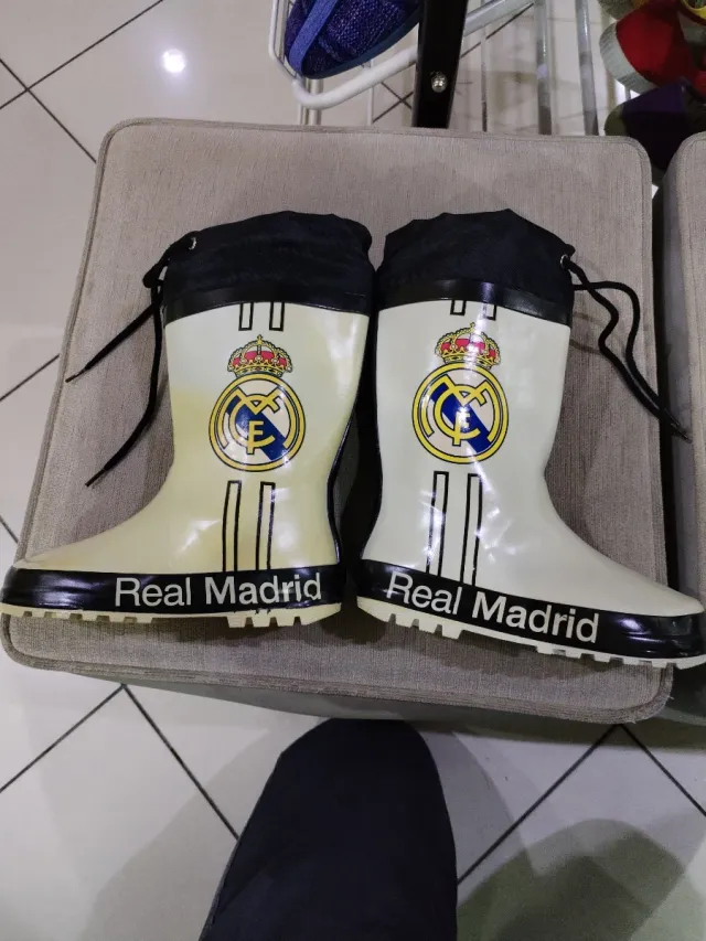 Botas Agua Real Madrid Talla 27