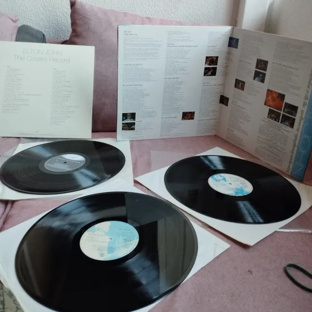 ELTON JOHN Live in Australia / covers record LP