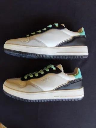 Ynot Scarpe Glitter Argento Bianco Tg 41