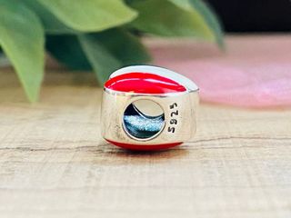 Charm Corazón de Francia - Plata