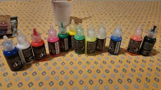 Lote Pinturas Acrílicas Varias