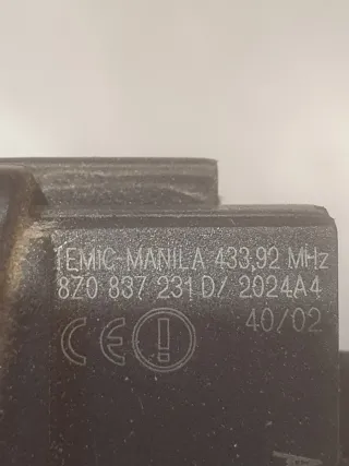Llave Audi A4