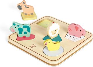 ✨ - Hape Puzle de Sonidos Animales Tom | Puzzle de
