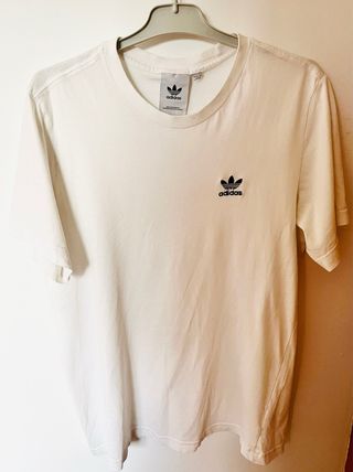 Camiseta Adidas Básica Blanca