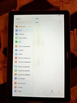 Tablet Huawei Negra