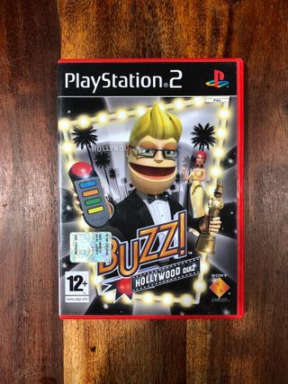 Buzz! Holliwood Quiz ps2 con 4 buzzer