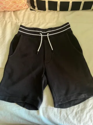 Pantalón corto niño Bershka negro