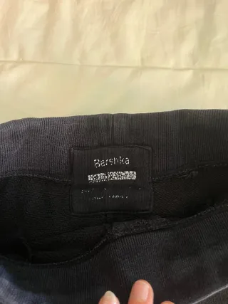 Pantalón corto niño Bershka negro