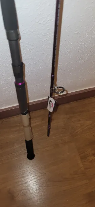 Caña de pescar EXPLORER PURPLE Inshore UL Jigging 