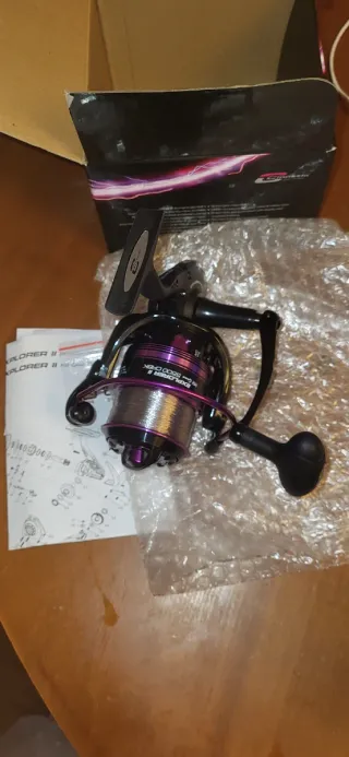 Caña de pescar EXPLORER PURPLE Inshore UL Jigging 