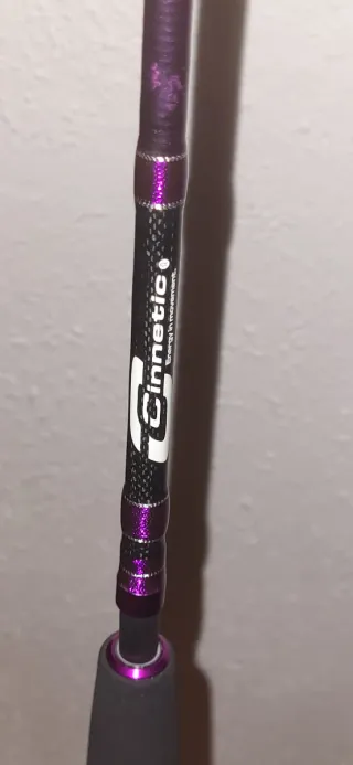 Caña de pescar EXPLORER PURPLE Inshore UL Jigging 
