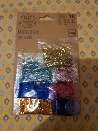 Kit Manualidades Bastelglitzer Craft Glitter 16g