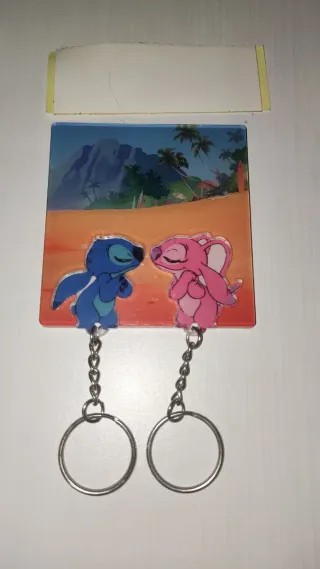 Llaveros Lilo y Stitch Pareja
