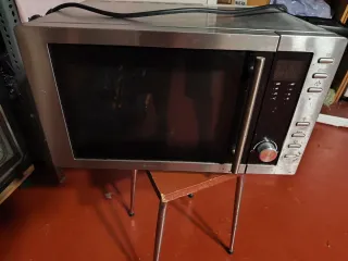 Microondas plateado