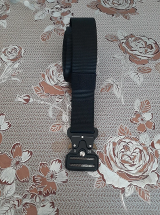 Cintura da uomo NUOVO, fibbia metallo impermeabile