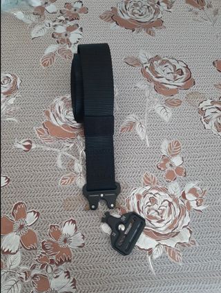 Cintura da uomo NUOVO, fibbia metallo impermeabile