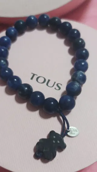 Pulsera Tous Azul y Plata