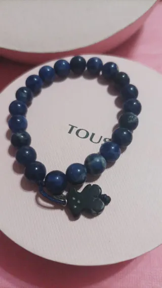 Pulsera Tous Azul y Plata