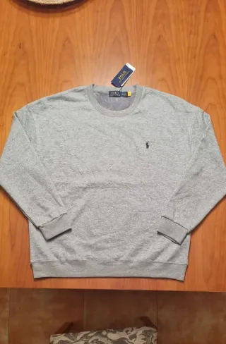Sudadera Polo Ralph Lauren Gris Talla L