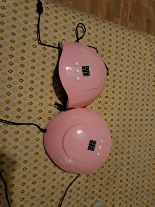 Secador de Uñas LED UV Rosa