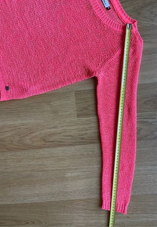 Jersey coral Only cuello redondo T.XS