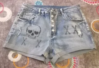 Pantalón corto vaquero Temu Talla 4XL (48) Nuevo