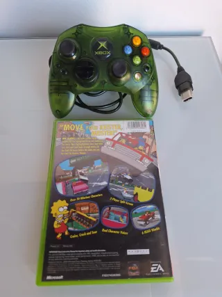 Pack Mando y Juego Road Rage Xbox Clasica