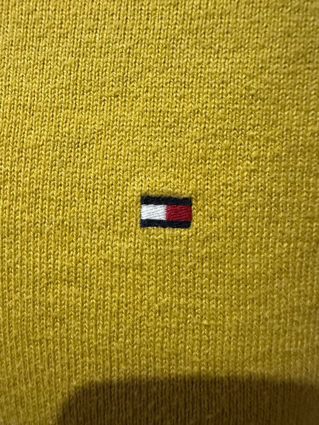 Jersey Tommy Hilfiger Cachemira Mostaza