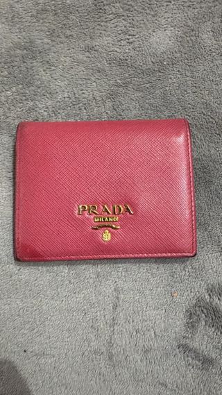 Cartera Prada Saffiano Rosa
