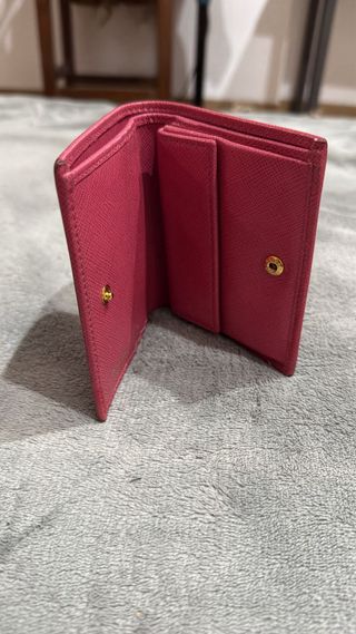 Cartera Prada Saffiano Rosa