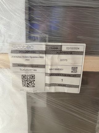 Lavavajillas Cecotec Bolero Aguazero 6600 Inox