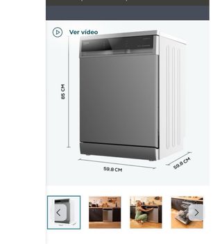 Lavavajillas Cecotec Bolero Aguazero 6600 Inox
