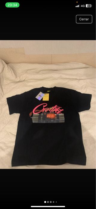 Camiseta Corteiz Negra Original