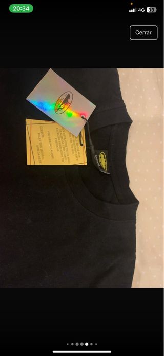 Camiseta Corteiz Negra Original