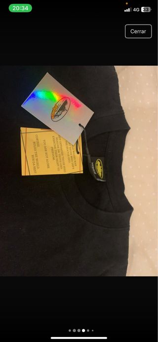 Camiseta Corteiz Negra Original