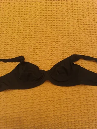 Sujetador negro mujer