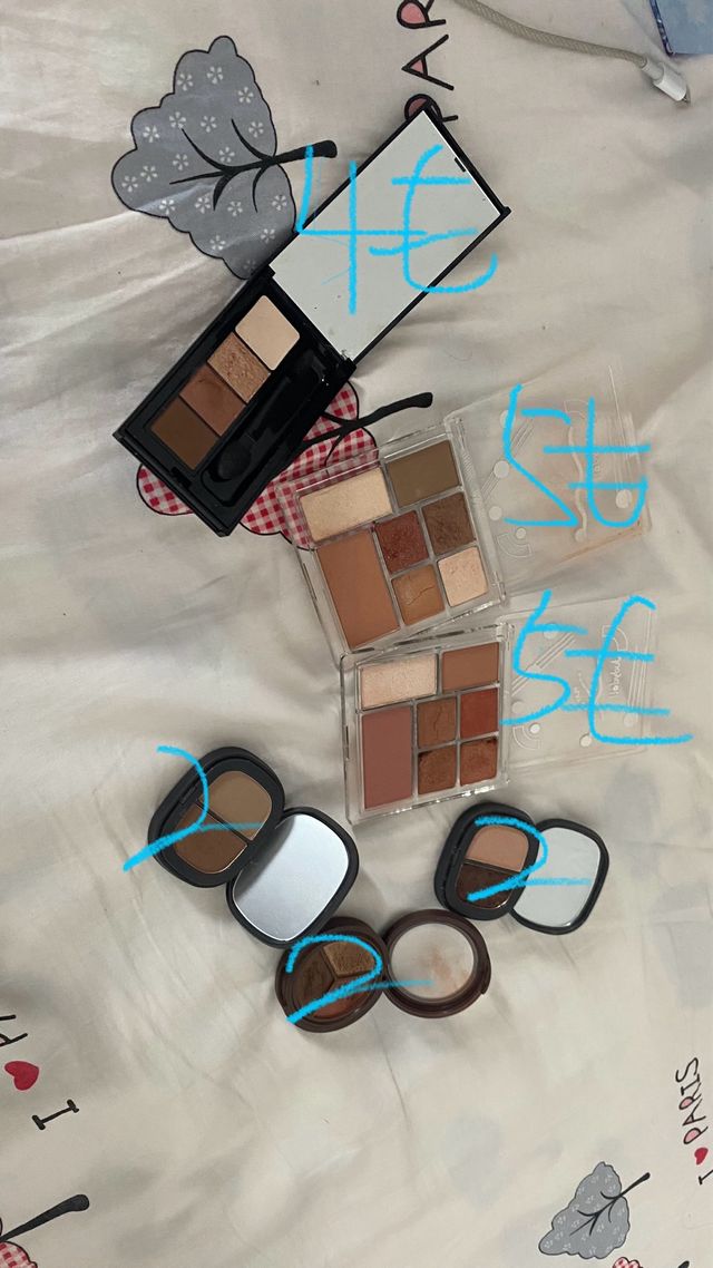 Paleta de sombras Novo