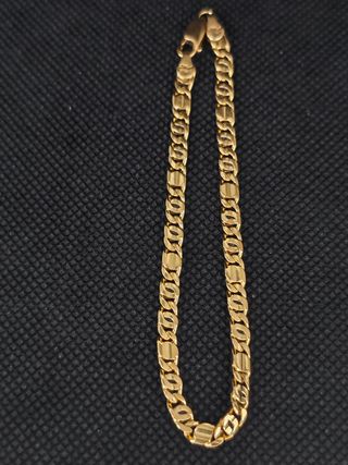 Pulsera oro 18k  arabesca maciza. 051-05-00411