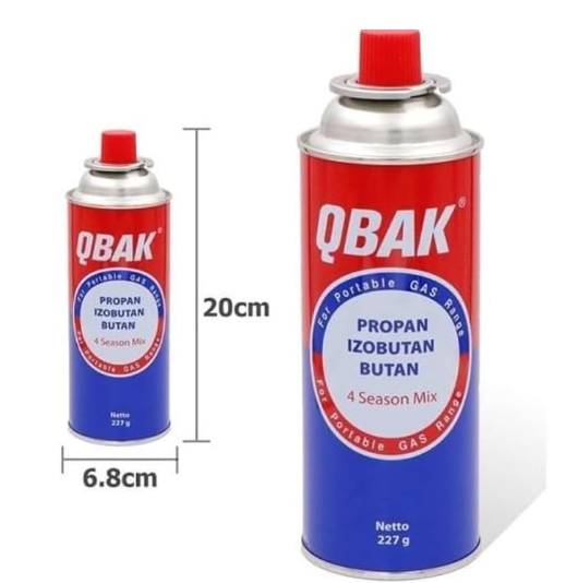 Hornillo Gas QBEK Compacto 12cm