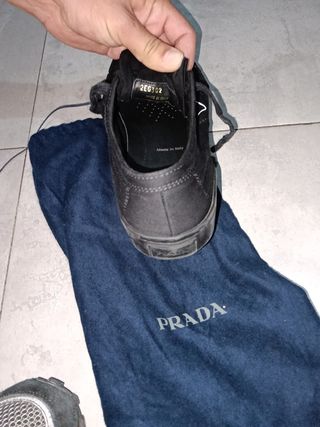 Zapatillas Prada Negras