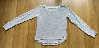 Jersey gris Only cuello redondo talla XS