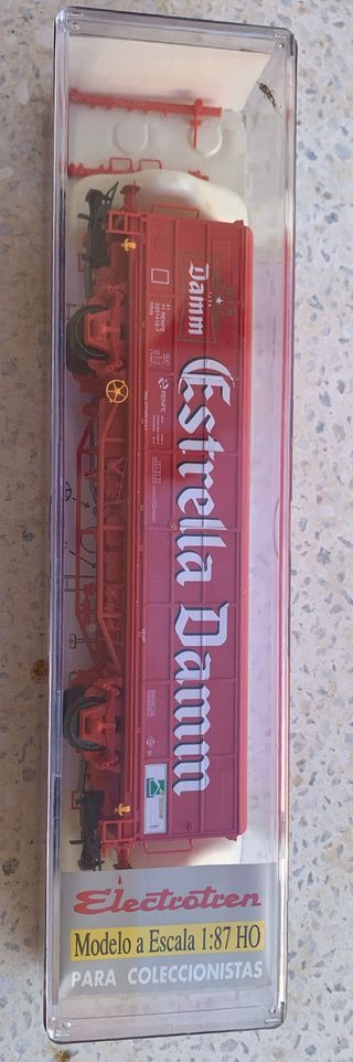Vagón Electrotren Estrella Damm H0 1753K