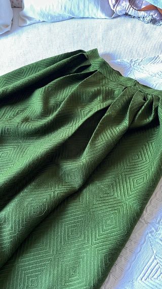 Refajo indumentaria tradicional verde