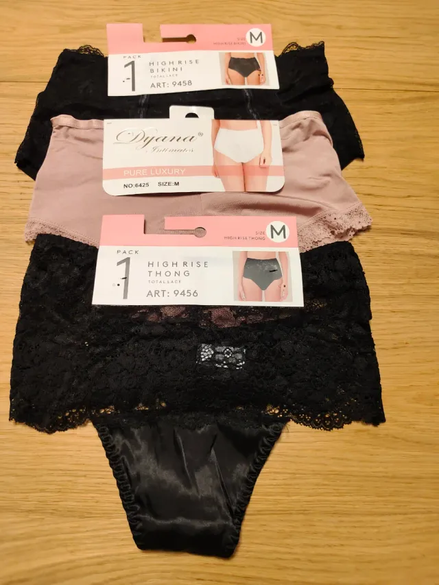 Pack 3 Braguitas Dyana Encaje Talla M