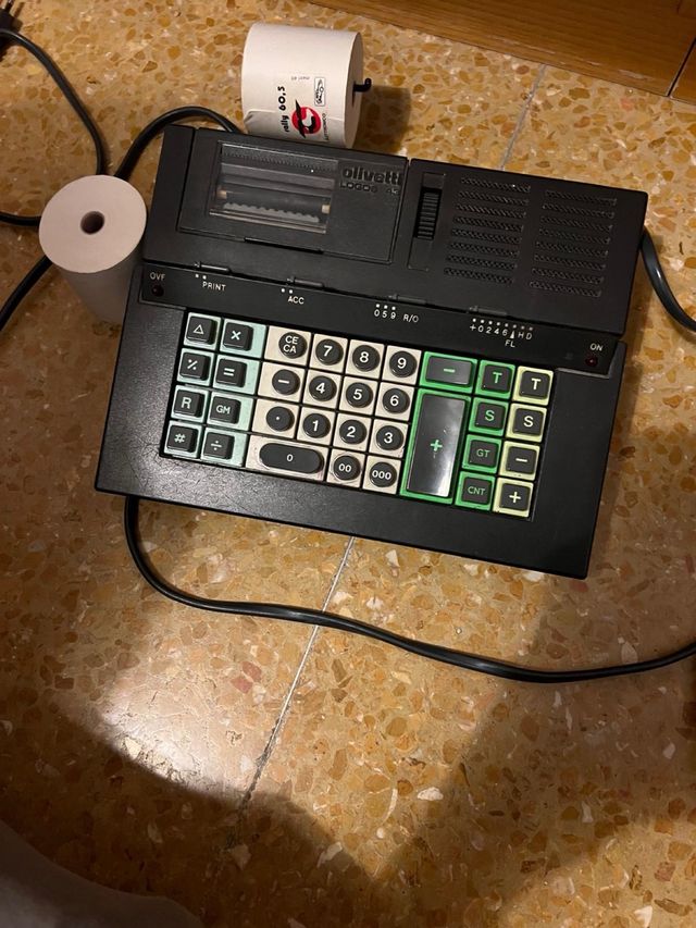 Calcolatrice Olivetti Logo8 43 vintage