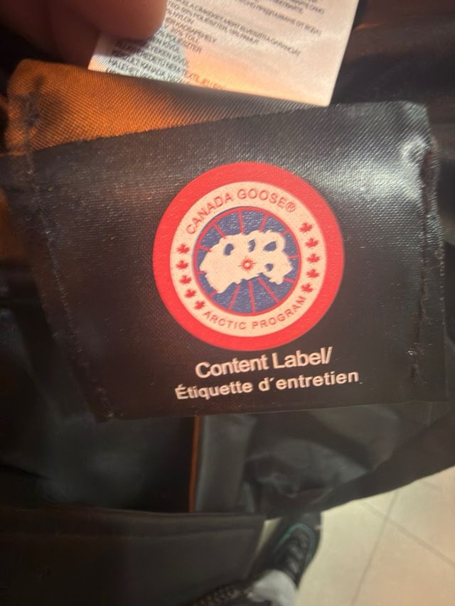 Abrigo invierno negro Canada Goose